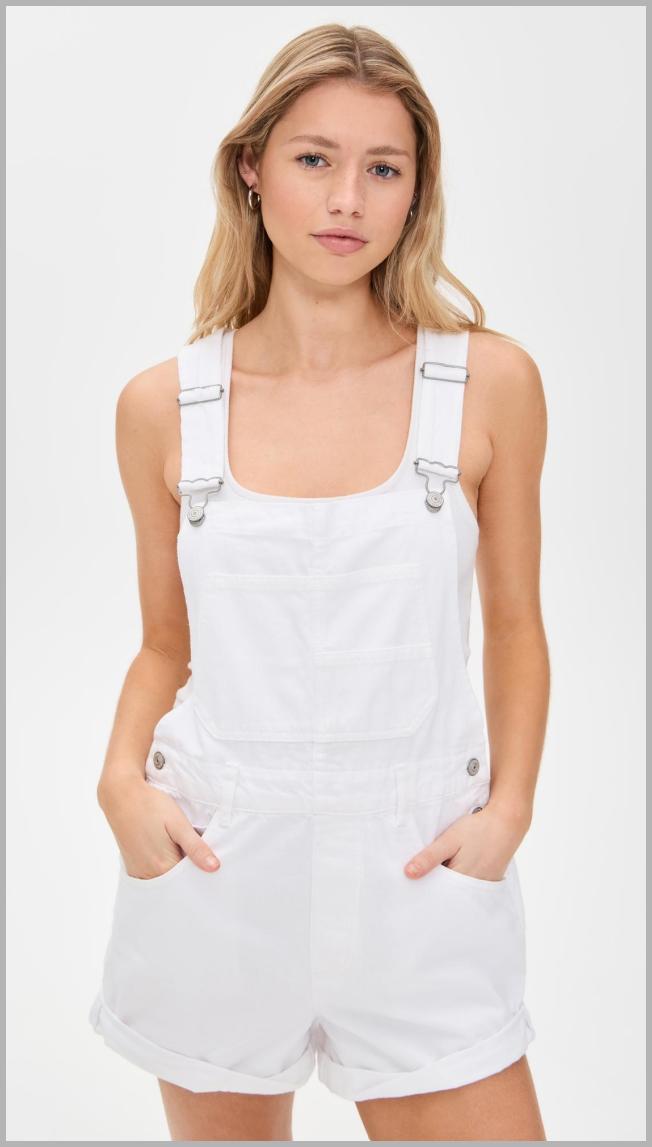 Free People Ziggy Shortall - Optic White - [M] Price Integrity Rank ( 0 )
